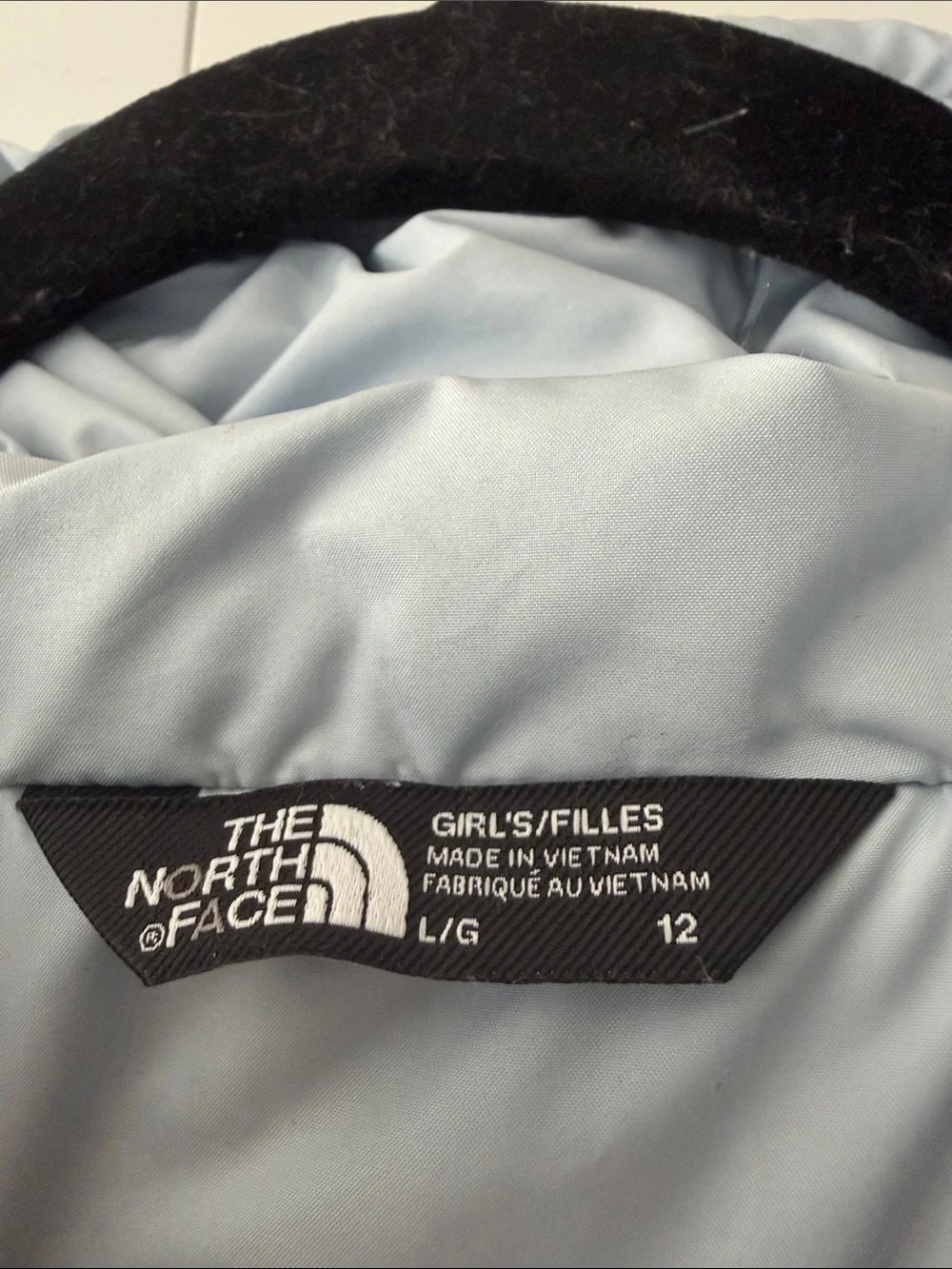 The North Face girls puffer 600